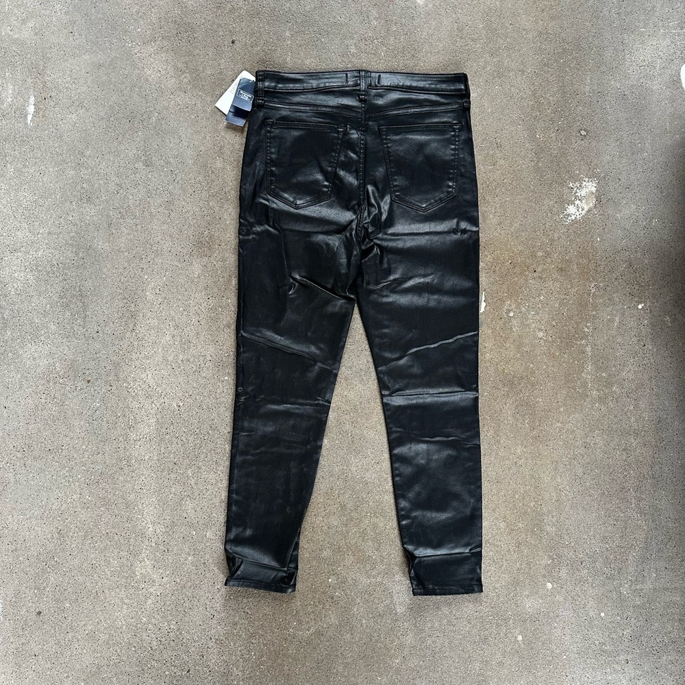 NWT Abercrombie & Fitch The Super Skinny High Ankle High Rise Black Size 31|12S - Picture 2 of 5
